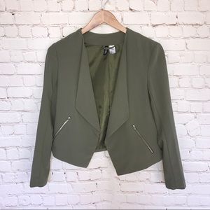 olive womens blazer